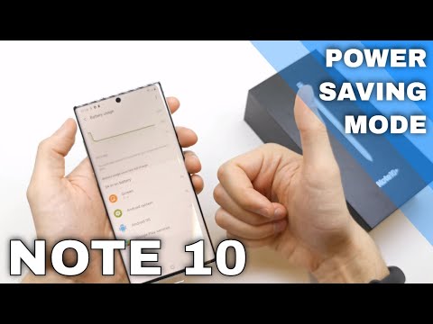 How to Activate Power Saving Mode in SAMSUNG Galaxy Note 10 & 10+