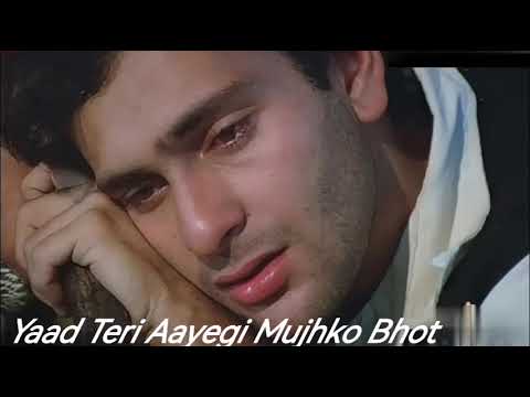 Yaad Teri Aayegi Mujhko Bhot Rulayegi 4k Bolly Jhankar Remix Song