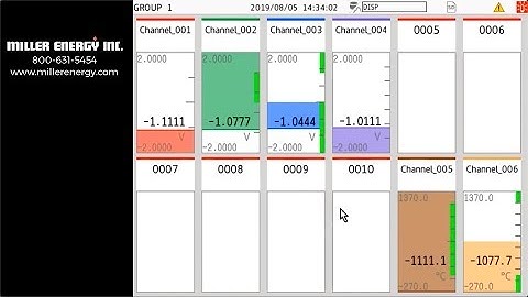 Tutorial: Learning the Yokogawa SMARTDAC+ GX/GP Paperless Recorder Channel Settings