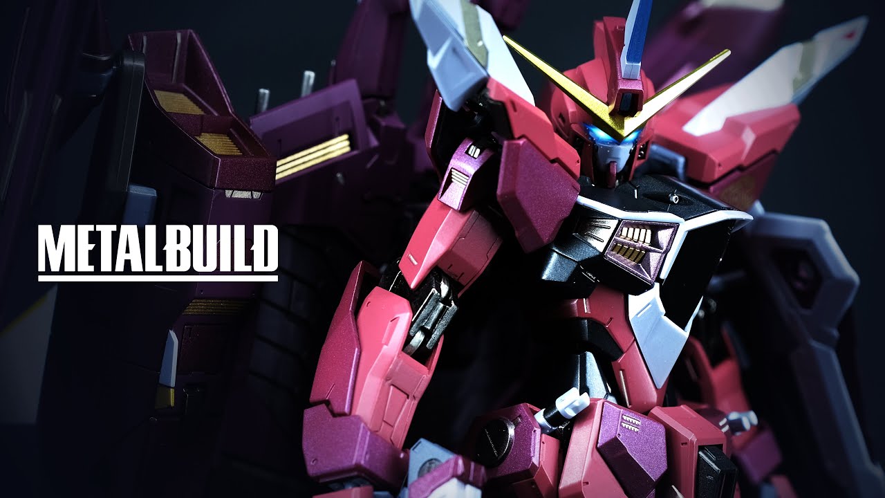 その他 BANDAI L BUILD JUSTICE GUNDAM Bandai Metal Build Justice Gundam 2022 Review - YouTube