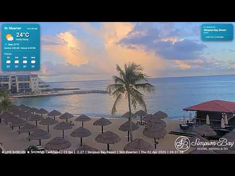 🏖Best Caribbean Destinations LIVE | Curaçao • Aruba • Bonaire • Saint Martin | Live Cams