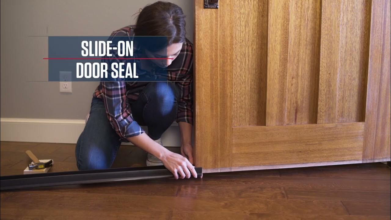 Climaloc Cinch SlideOn Bottom Door Seal YouTube