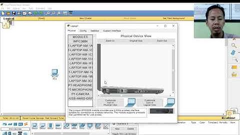membuat jaringan wireless cisco packet tracer