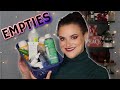 LAST PRODUCT EMPTIES OF THE YEAR | skin care, makeup, and hair care