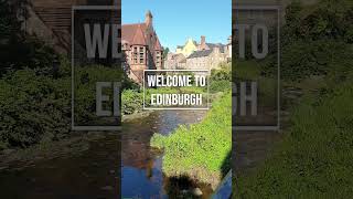 Welcome to Edinburgh in Scotland