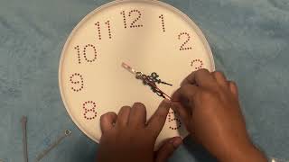Replacing Ikea Wall Clock Mechanism DIY #wallclock #diy #replacement #ikea 