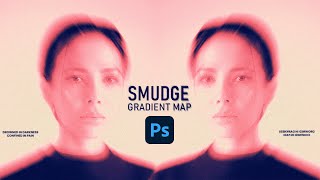 Smudge Gradient Map Blur Effect in Adobe Photoshop | Photoshop tutorial 2023
