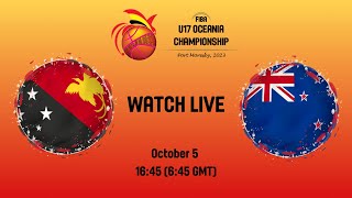 Papua New Guinea v New Zealand | Full Basketball Game