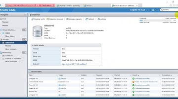 LAB16: Storage: Remove Datastore