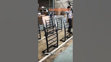 Different sized can be customized#stone#tile#displayrack#showroom