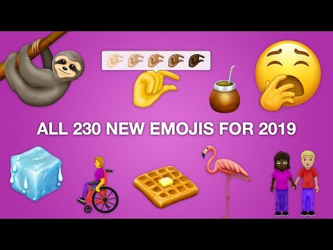 First Look: All 230 New Emojis for 2019