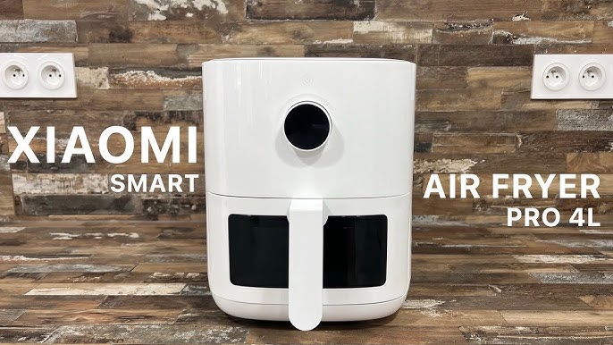 Xiaomi Smart Air Fryer Pro 4L Hot Air Fryer with OLED Display, Viewing  Window and Optional iOS/Android App (1,600 W, 4 Litres, 40°-200°C, Timer  Function, Dishwasher Safe, Google Assistant) : : Home