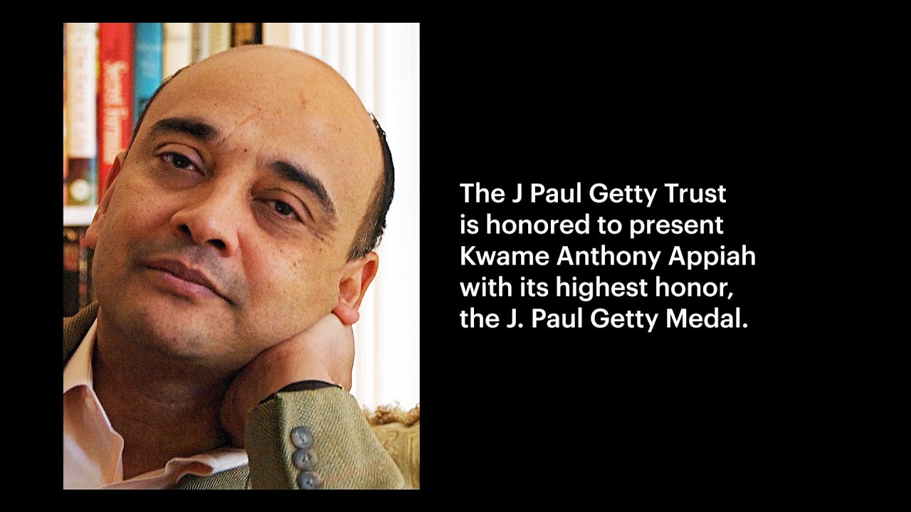 2022 Getty Medal Recipient Kwame Anthony Appiah