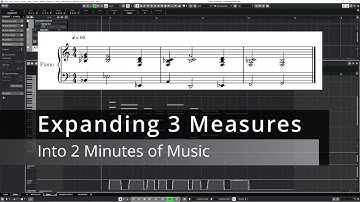 Expanding a Three Measure Idea (Piano Sketch)