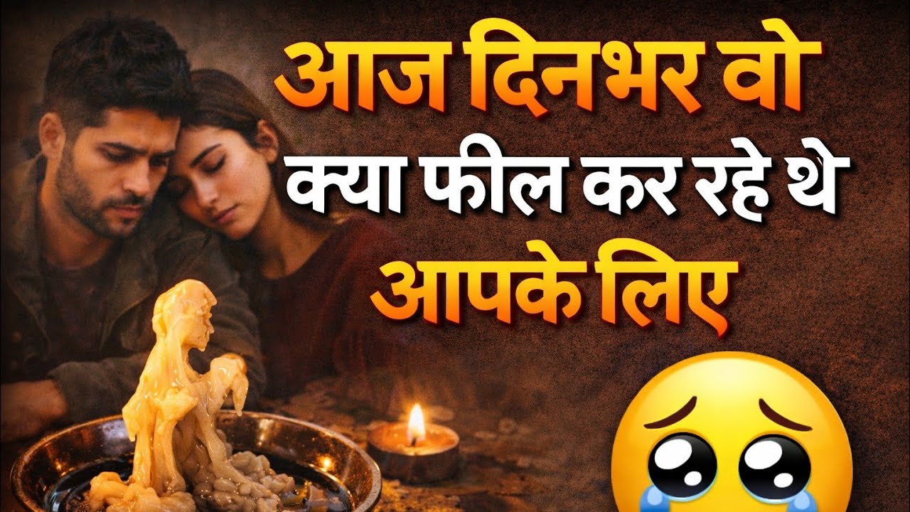 AAJ DINBHAR WO KYA FEEL KAR RAHE THE AAPKE LIYE | HIS TRUE FEELINGS | CANDLE WAX READING