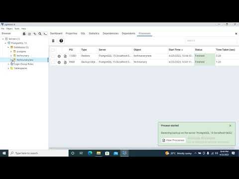 How To Restore Sql File In Postgresql Using Pgadmin