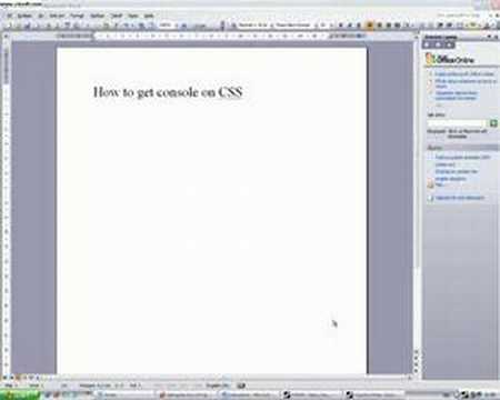 CSS help: how to get CONSOLE on CSS! and more
