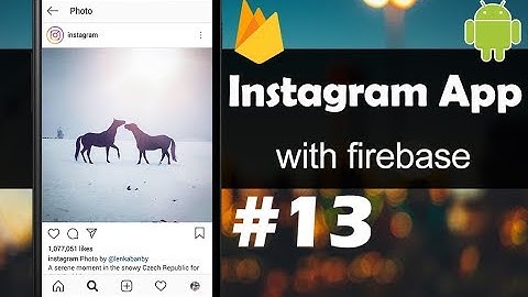 INSTAGRAM App with Firebase - Part 13 - Displaying Posts in Profile - Android Studio Tutorial