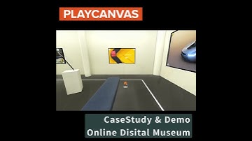 バーチャル美術館 [ #PlayCanvas #Shorts ]