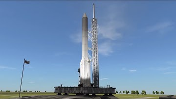 LAUNCH FAILURE 2 MINUTES INTO FLIGHT! VIEWS FROM SPACE! in Kerbal Space Program