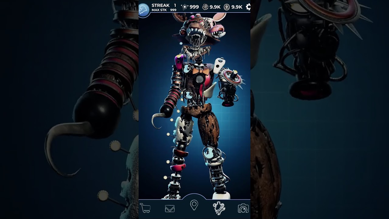 FNAF Scrap Animatronics Workshop Animations