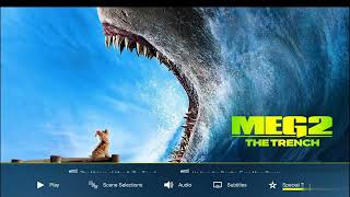 Meg 2 The Trench 2023 - Blu-Ray Menu Walkthrough