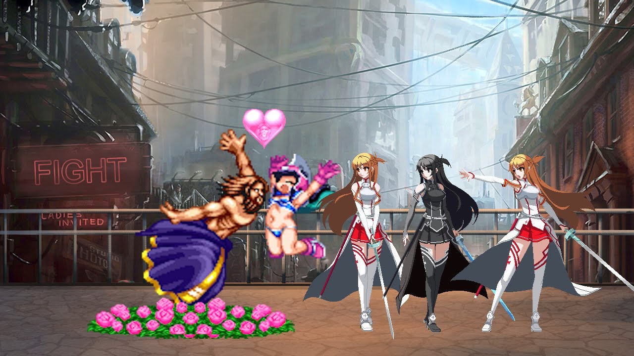 RASPUTIN vs ASUNA Original Team – Epic MUGEN Battle + Bonus Fights!