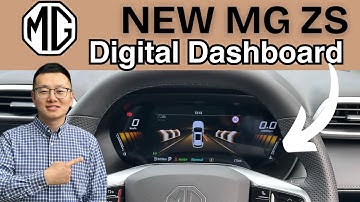 2025 New MG ZS | Tutorial - Digital Dashboard Display - Hybrid & Petrol