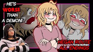 🍽️Don't Get Eaten Out (By a Cannibal)❤️ | PLEASE, Don't Quit! Extended | Hegan Route | All Endings screenshot 1