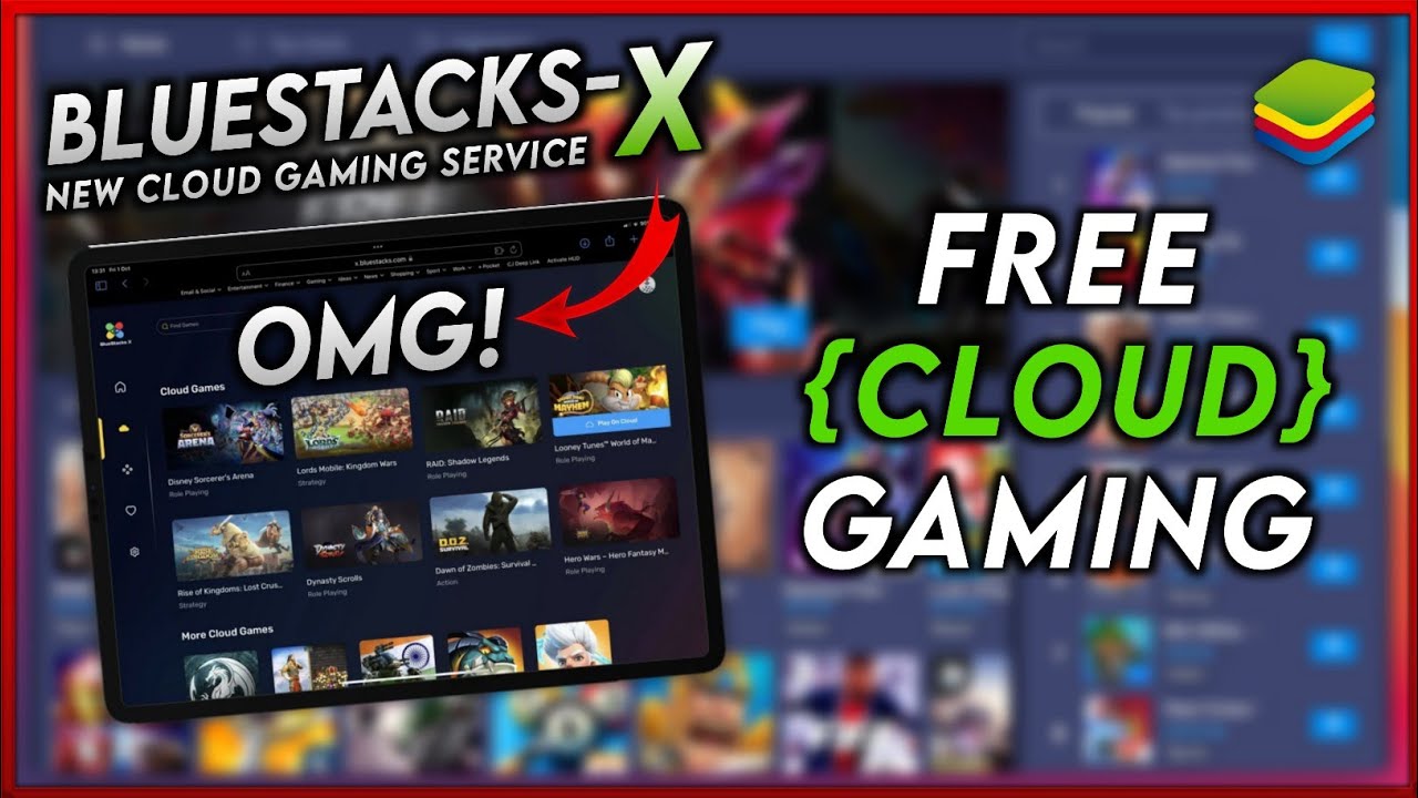 Free Cloud Gaming PC ! - BlueStacks X  New Cloud Gaming Service !  #seekhopeseekho 
