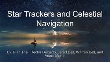 AERO 421 Group 6 Presentation - Star Trackers and Celestial Navigation