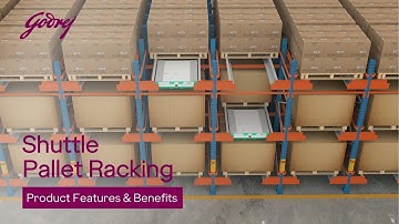 Shuttle Pallet Racking - Product Features