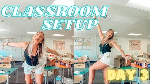 CLASSROOM SETUP DAY 3 |High School Classroom 2022|