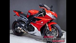 2016 TRIUMPH DAYTONA 675 W/ABS - National Powersports Distributors