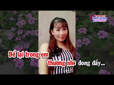 Karaoke vọng cổ TÌNH ĐẦU DANG DỞ - Song ca [T/g Như Ý]