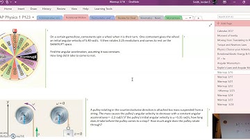 AP1 Rotational Kinematics