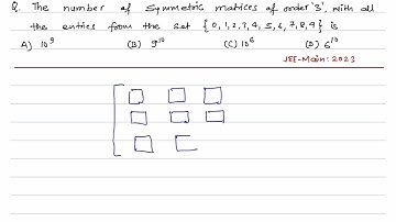 The  number of symmetric matrices of order 3,with all the entries from the set {0,1,2,3,4,5,6,7,8,9}