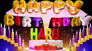 Haru Happy Birthday Song| Happy Birthday To You haru #birthdaysong