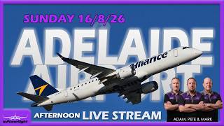 🔴 4K LIVE PlaneSpotting: Adelaide Airport Real-Time Action ( YPAD / ADL) ✈️🔴
