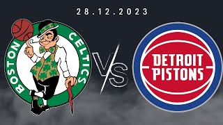 Boston Celtics vs Detroit Pistons | Full Game Highlights | Christmas Nba | Dec 28