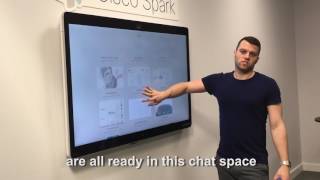 How to use a Cisco Spark Board screenshot 2