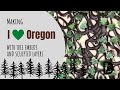 I heart oregon soap with sculpted layers oregon stamp  laurilin designs