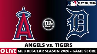 LOS ANGELES ANGELS VS DETROIT TIGERS ⚾️ MLB Game Score Radio Play-by-Play