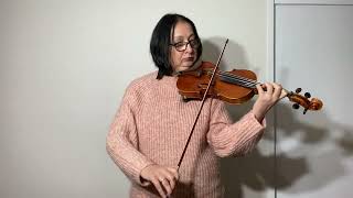 3.5 C Harmonic Minor 2Nd Pos Detaché Ameb Grade 3 Technical Work