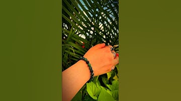 Ruby Zoisite bracelet!