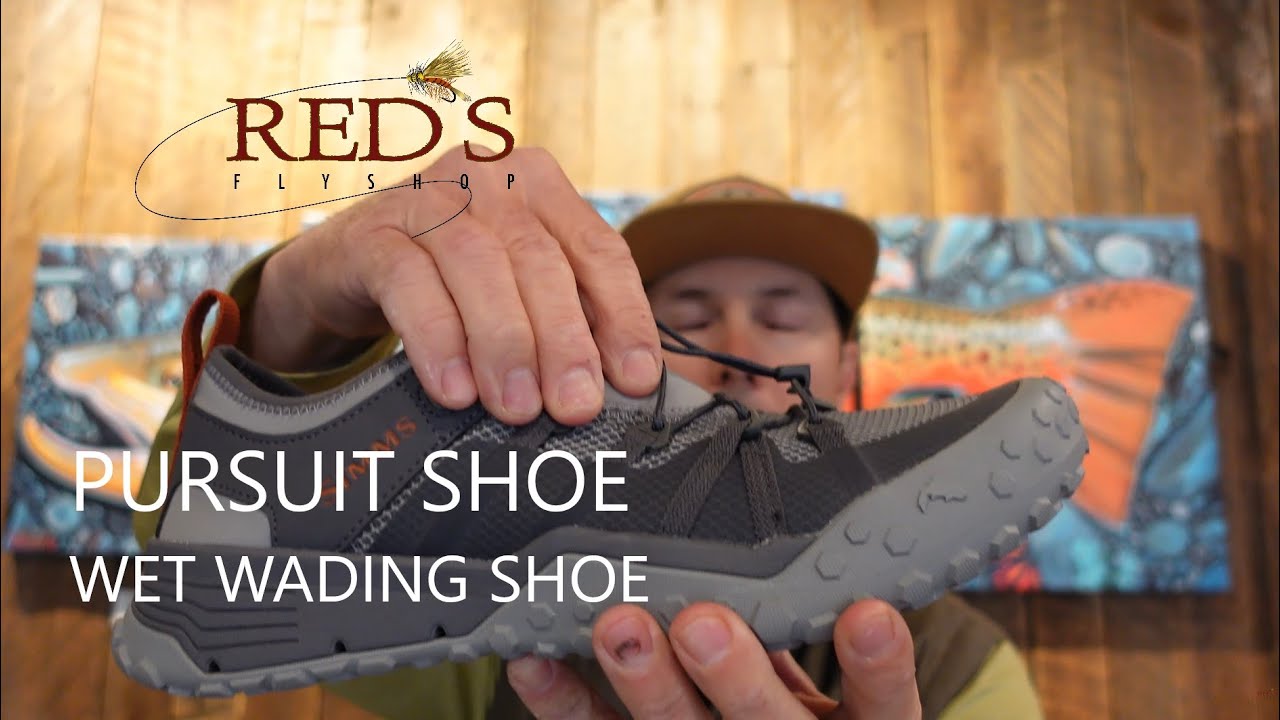 Simms Pursuit Shoe Review // Wet Wading Shoe 