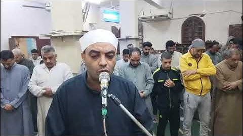 اخر سوره الحديد بصوت الشيخ احمد يوسف علام صلاه التراويح في رمضان من مسجد عباد الرحمن