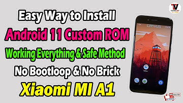 How to Install Custom ROM on MI A1 - Safe Method - Ft. Corvus OS | Safe & Working Everything |