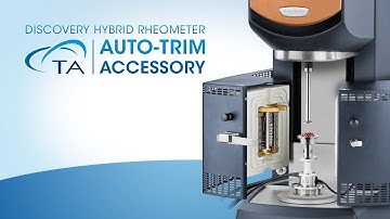 Auto-Trim Accessory for the Discovery Hybrid Rheometer