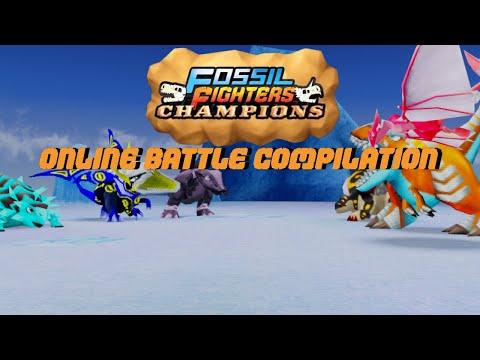 Fossil Fighters: Champions | Online Battle Compilation